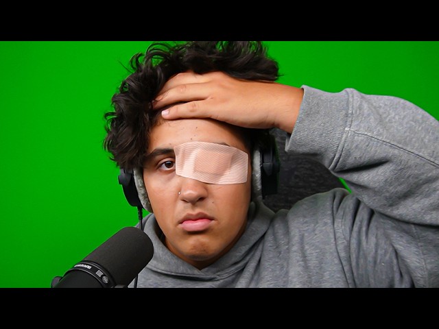 I lost an eye...