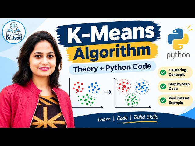 10. K-Means Clustering | From Theory to Code | Unsupervised Learning | Iris Dataset