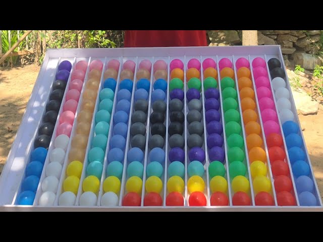 This Puzzle Is Weirdly Calming 🌙 1 #colorballs #relaxing #colorsort 