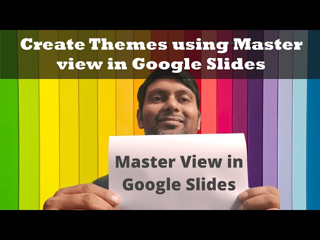 How to use Master Slides in Google Slides | Create Themes in Google Slides - Tutorial 2024