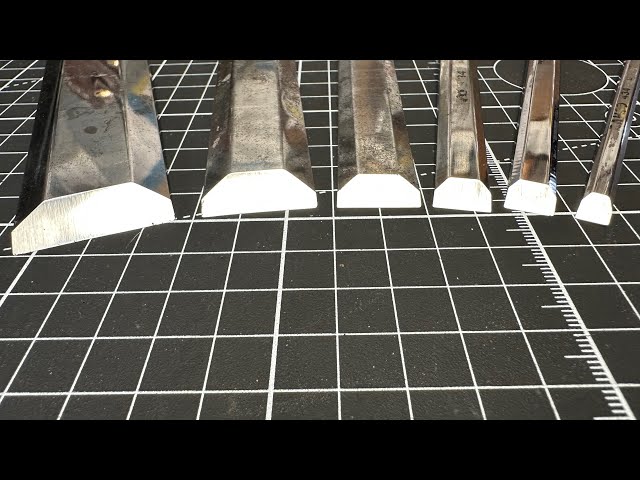 How I Sharpen Wood Chisels on the Tormek T8