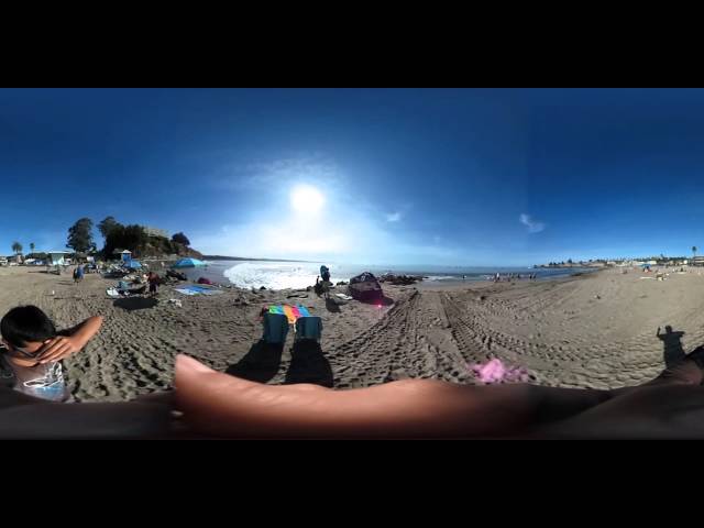 RICOH THETA S at Capitola Beach