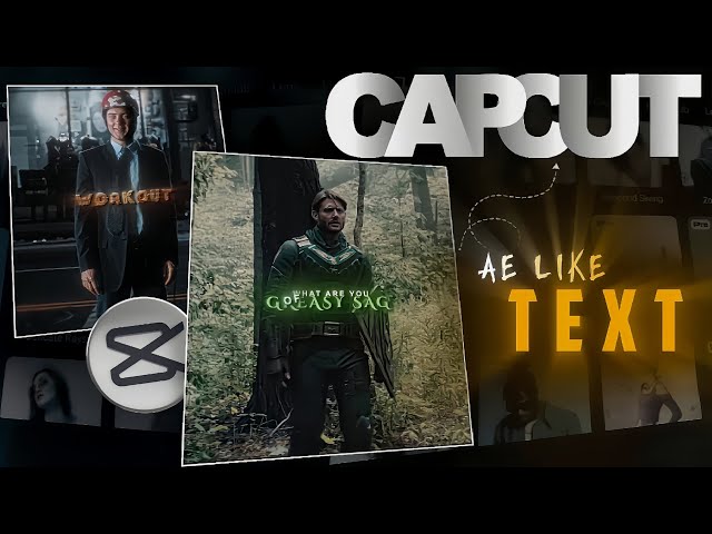 ✨️How To Make VIRAL AE-Style Text In CapCut! 🔥