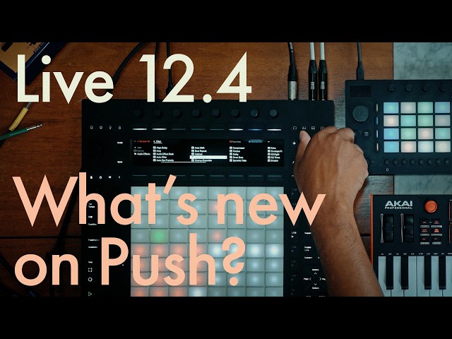 What's new for Push with Live 12.4? | Feature Overview