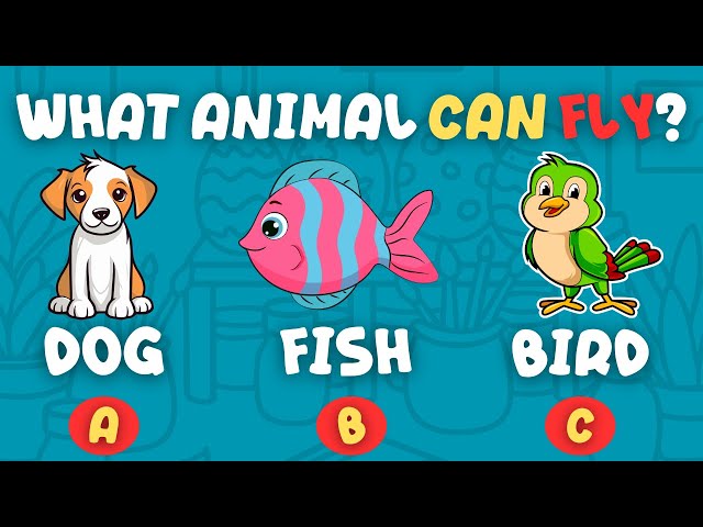 Animals, Colors & Fruits Quiz | See How Many Your Toddler Knows!