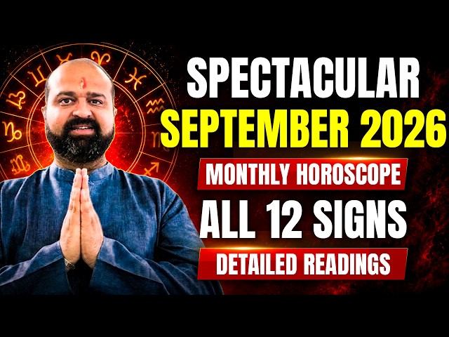 September 2026 Astrology Forecast: Breakthroughs, Transits & All 12 Signs Predictions English Ver