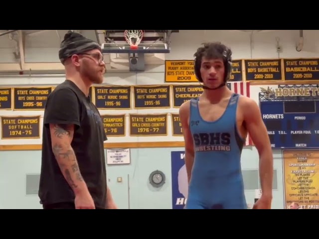 138 lbs | Mo Hussein (SBHS) vs. Owen Bentley (Mt. Anthony)