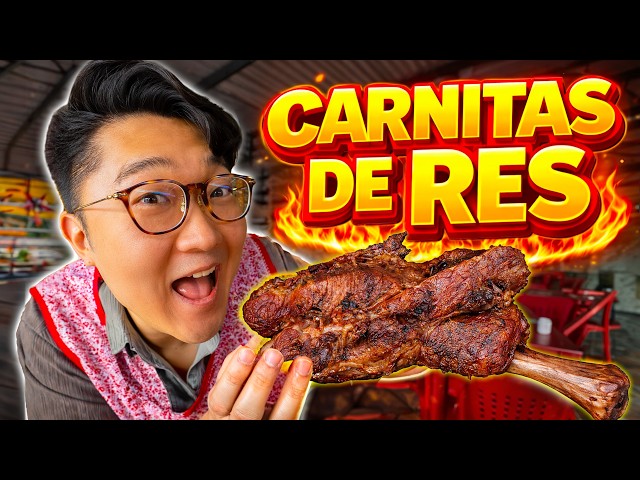 ¡PROBANDO CARNITAS DE RES! - Y ESTÁ DELICIOSO