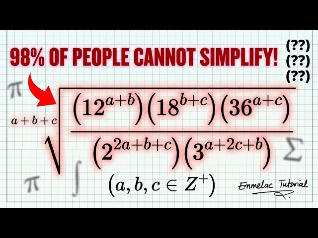 98% of people failed this problem solving method of this Maths Question