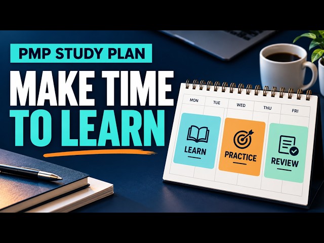 Build a PMP Study Schedule with Practice and Review Time