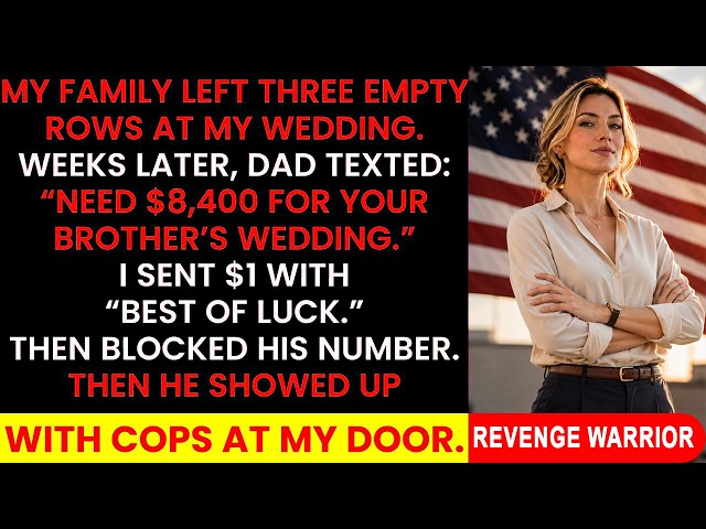 At My Wedding, My Family Abandoned Me—Then Dad Walked In With Cops