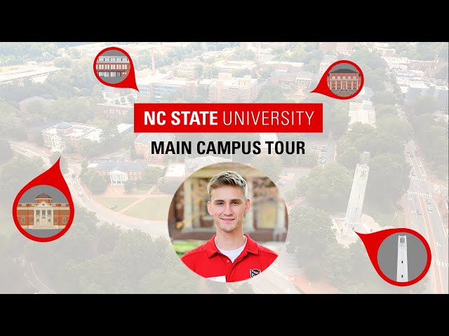 NC State University Campus Tour - Main Campus Tour with Adam