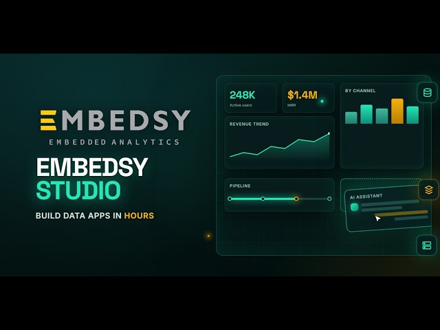 Embedsy Studio Demo — Turn Power BI & Fabric Data into Custom Data Apps