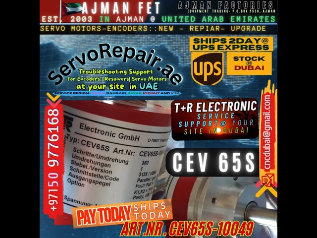Art. Nr. CEV 65 S-10049 Buy Ready stock AjmanFET Dubai ,TR Electronic  Tech Support ServoRepair.ae