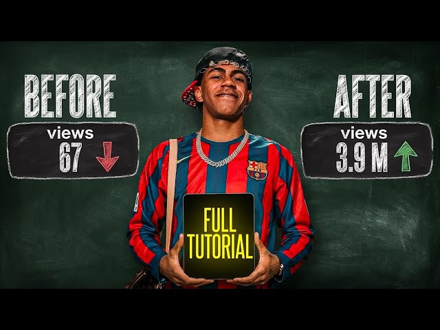 How I Make Football Edits That Get MILLIONS of Views (step by step)