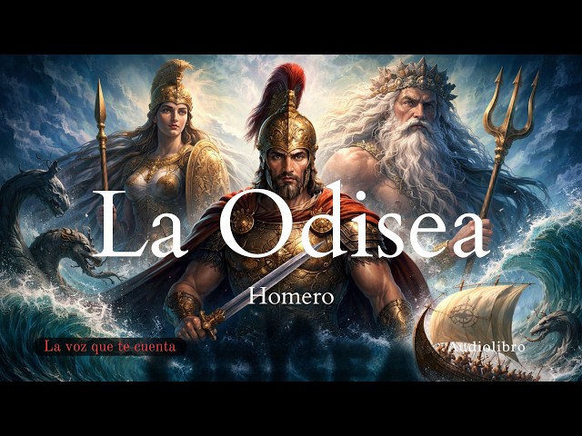 La Odisea — Homero | Audiolibro completo en español | Voz humana real