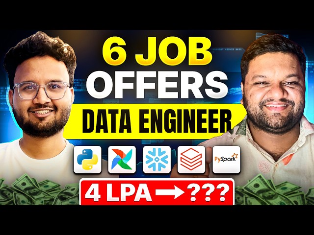 6 Job Offers in 2026 for Data Engineering
