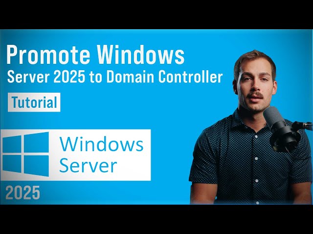 Windows Server Promote Domain Controller | How to Promote Windows Server 2025 to Domain Controller