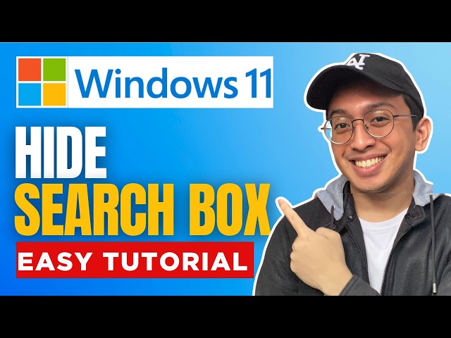 How to Hide Search Box in Windows 11 (PC/Laptop)