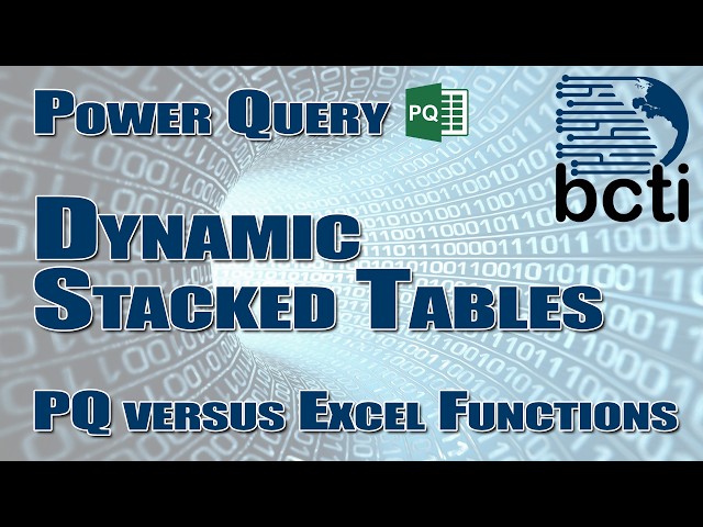 Transform Stacked Data into Tables | Power Query vs. Excel Dynamic Arrays