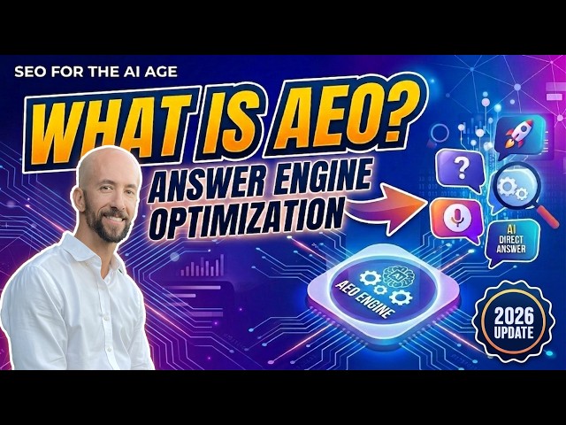What is AEO? Answer Engine Optimization (Explained by David, Founder of Click Track Marketing)