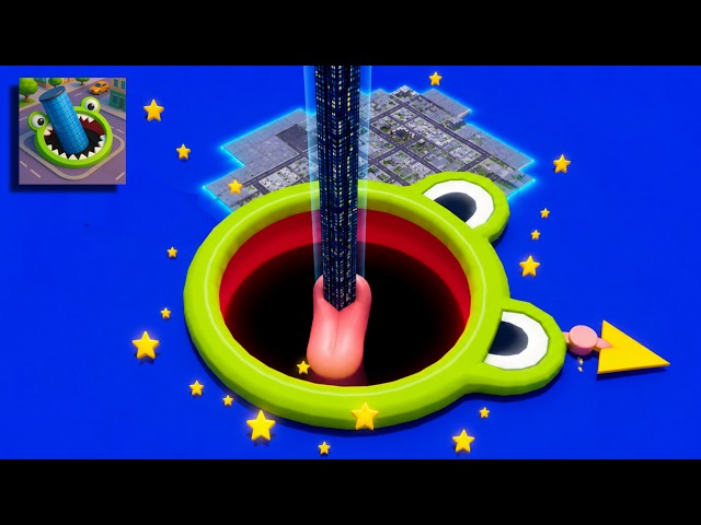Hole.io - Gameplay Walkthrough Tutorial Hole Evolution New Mobile Game (Android,iOS)
