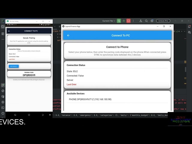 Full Kivy Tutorial | How to Build a Kivy app that Syncs with  PC  over WIFI network | Fully Offline.
