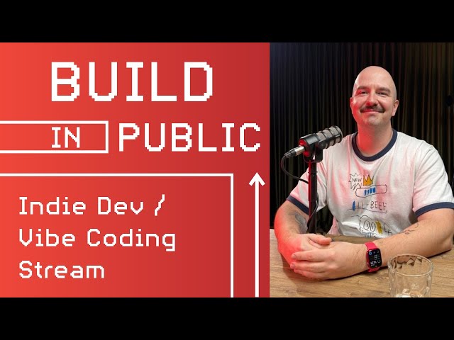 (Silent) Live Vibe Coding My Way to $10K MRR | Indie Dev Reality | Building in Public