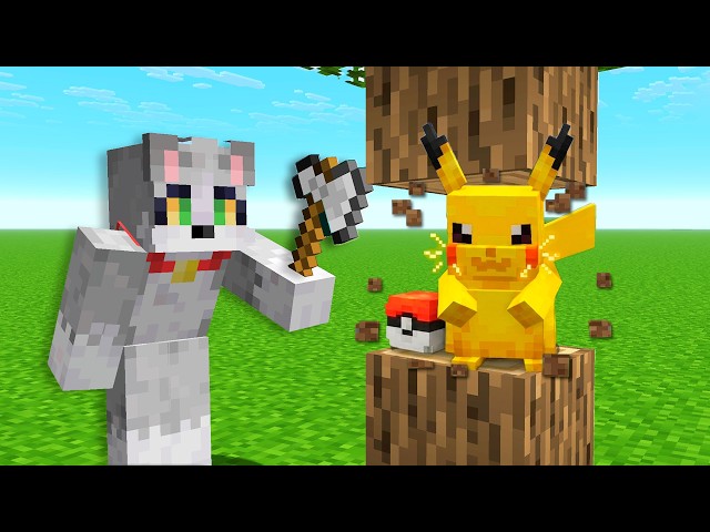 Minecraft, But Every Drop is Pokémon