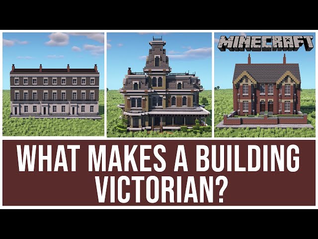 Minecraft Building Styles - Victorian Era Houses