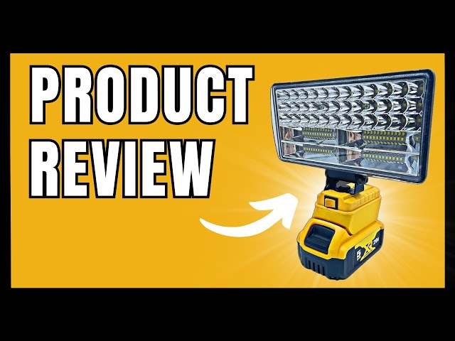 Is the Dewalt Batttery Light Adapter REALLY Worth It?