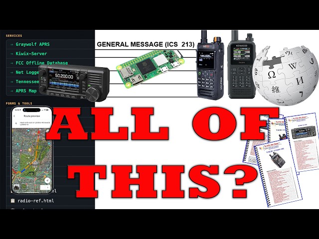 Everything Needed for Emergency Comms