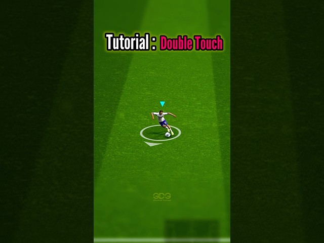 Good 👍🏻 Dribbling Skill: Double Touch (Tutorial Skill) #football