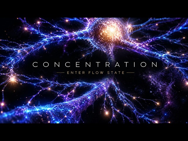 🔴 LIVE Deep Cognitive Focus – 40Hz Gamma Frequency for Study and Productivity