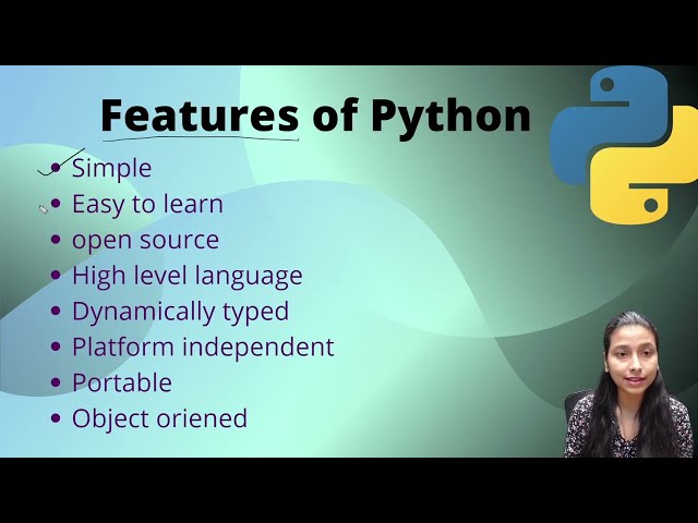 Features of Python || Simplest Explanation
