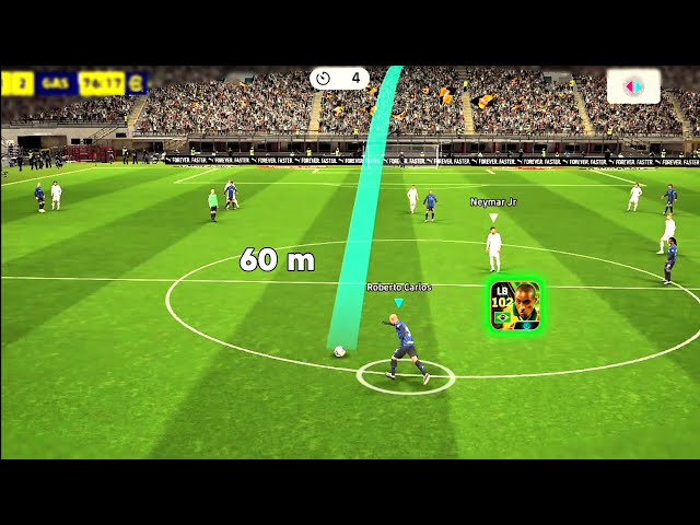 100% Impossible goals that I scored in efootball 😱
