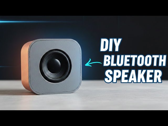 DIY Bluetooth Speaker Made from PVC Pipe