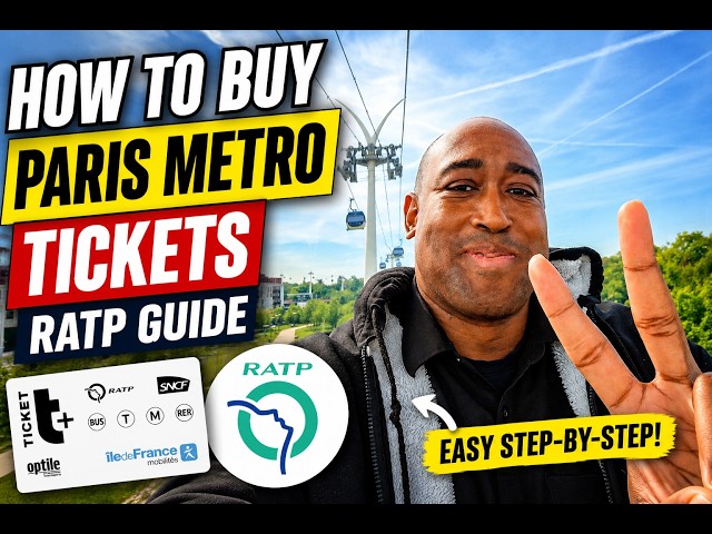How to Buy Tickets for the Paris Metro | RATP Guide