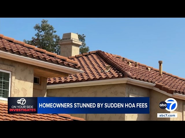 SoCal condo owners stunned by sudden $26K HOA fee for emergency roof assessment