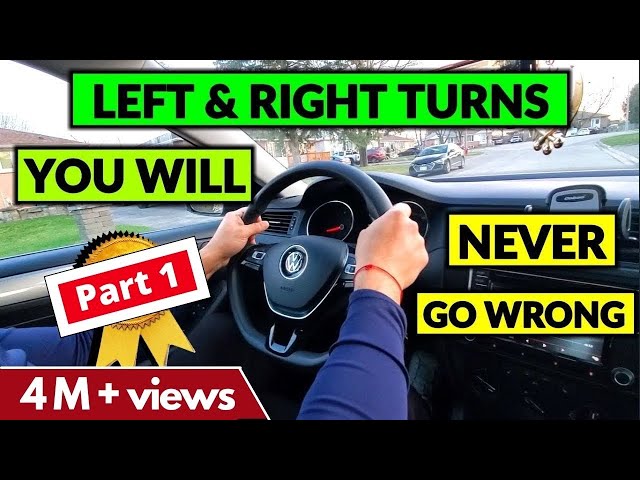 HOW TO TURN  LEFT and RIGHT  | ❤️ 102K LIKES ❤️ | PART 1 | #drivingtips