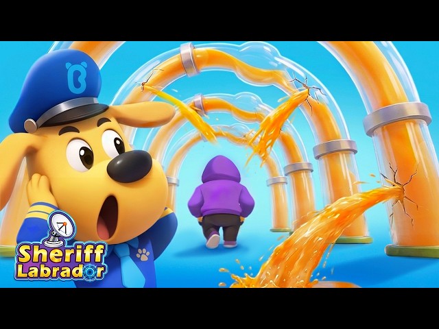 The Juice Leak | Detective Skills | Cartoon | 📡 Patrol Missions | Sheriff Labrador