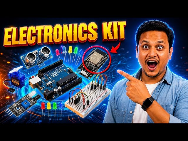 Ye Electronics Kit Har Beginner Ke Paas Hona Chahiye! 🔧 (Arduino, ESP32 Explained)
