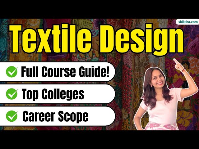 What is Textile Designing? | Full Course Guide, Salary & Career Scope 2026 #textiledesign