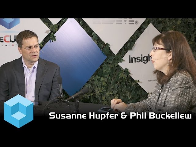 Susanne Hupfer & Phil Buckellew, IBM - IBM Insight 2015 - #ibminsight - #theCUBE