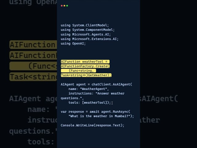 Add Tools to Your .NET AI Agent