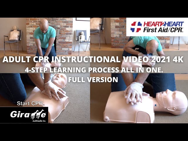 NEW ADULT CPR INSTRUCTIONAL VIDEO | CPR Courses in Toronto, Ottawa, Edmonton, Thunder Bay, Newmarket