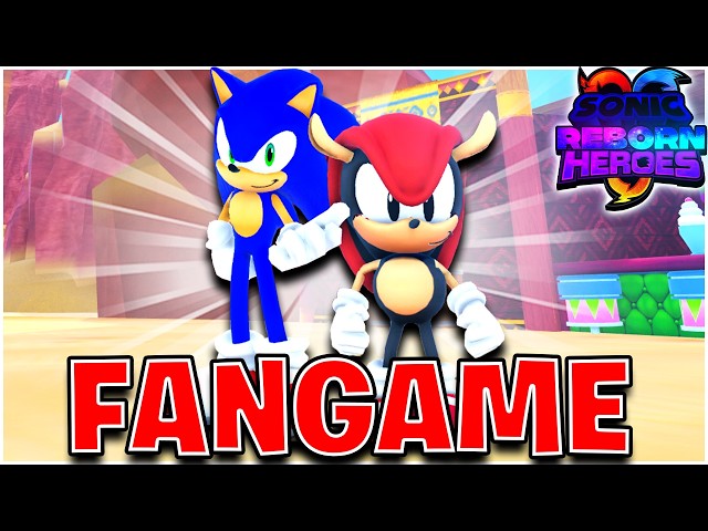 This Sonic Speed Simulator FANGAME is INSANE! (Sonic Reborn Heroes)