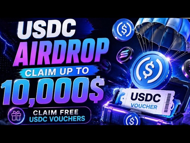 CRYPTO AIRDROP USDC | How to Claim Free $USDC Tokens | Full Tutorial