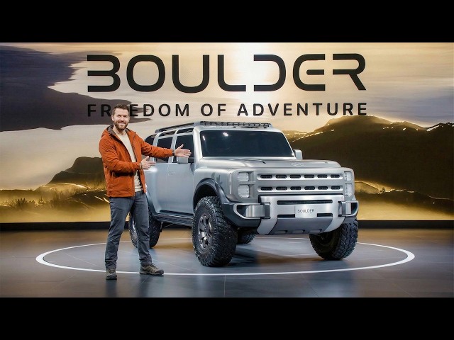 NEW Hyundai Boulder - Off-Road SUV Concept