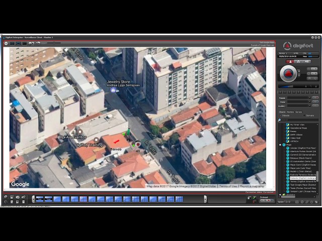 Digifort - Synoptic Maps - Configuration and Operation Basics